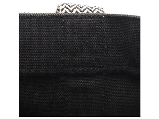 Hermès Cannes PM Tote Bag Schwarz Roh - Ansicht 10