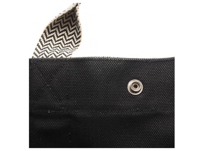 Hermès Cannes PM Tote Bag Schwarz Roh - Ansicht 13