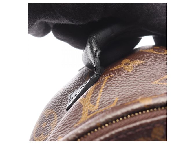Zaino/borsa Palm Springs Mini di Louis Vuitton Marrone Nero - vista 10