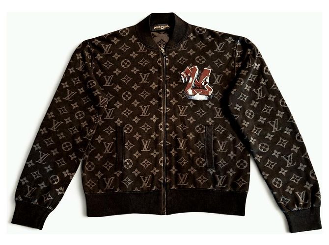Montsouris Graffiti-zipper-Blouson von Louis Vuitton Schwarz - Ansicht 2