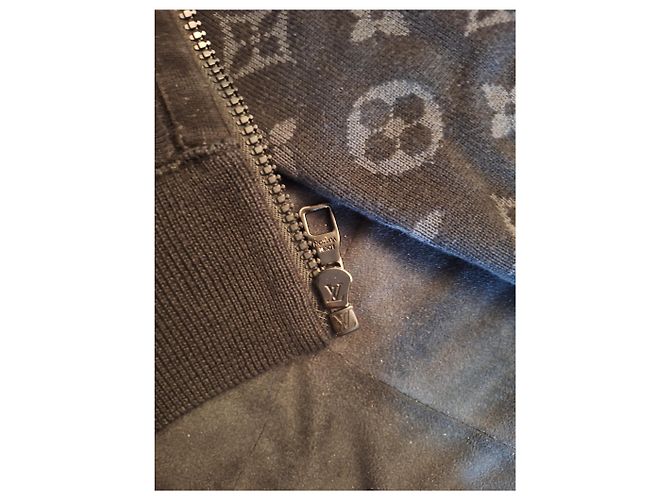 Montsouris Graffiti-zipper-Blouson von Louis Vuitton Schwarz - Ansicht 3