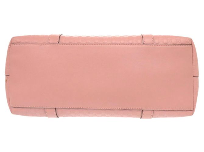 Gucci Micro Guccissima Lederhandtasche Pink - Ansicht 3