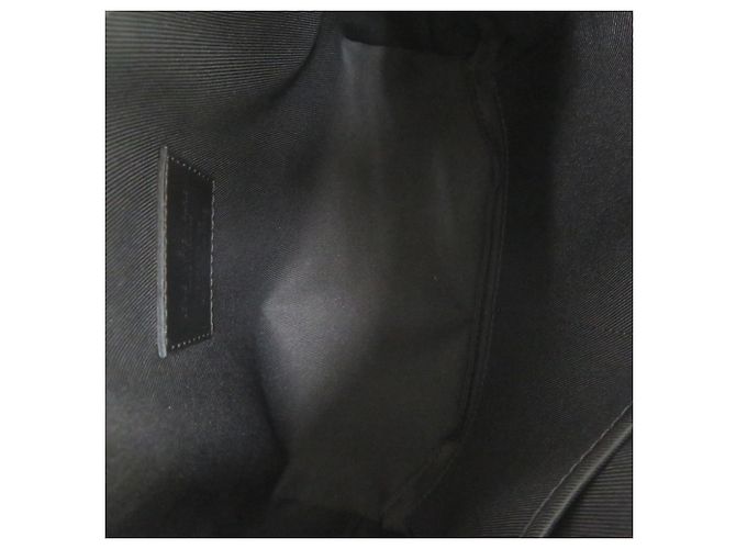 Borsa a spalla Louis Vuitton Soft Trunk in pelle Taiga arcobaleno Nero - vista 5