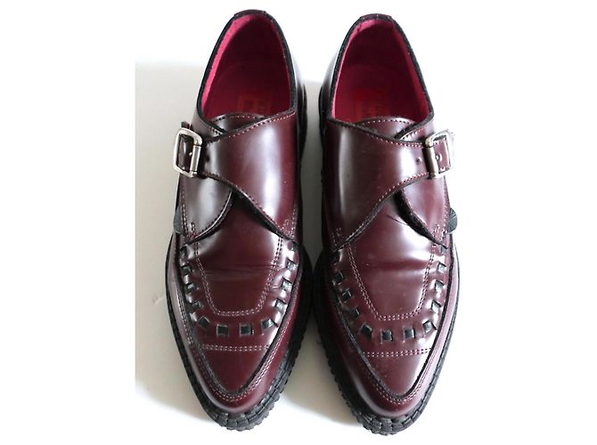 Autre Marque Scarpe Rico Creeper di Molly Goddard x Underground Bordò - vista 3