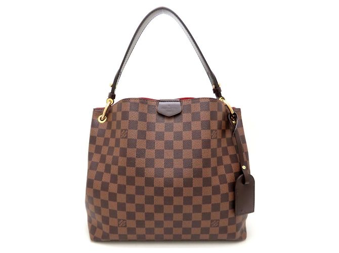 Borsa a Spalla Damier Graceful PM di Louis Vuitton Damier ebene - vista 2