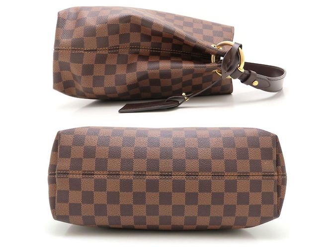 Borsa a Spalla Damier Graceful PM di Louis Vuitton Damier ebene - vista 3