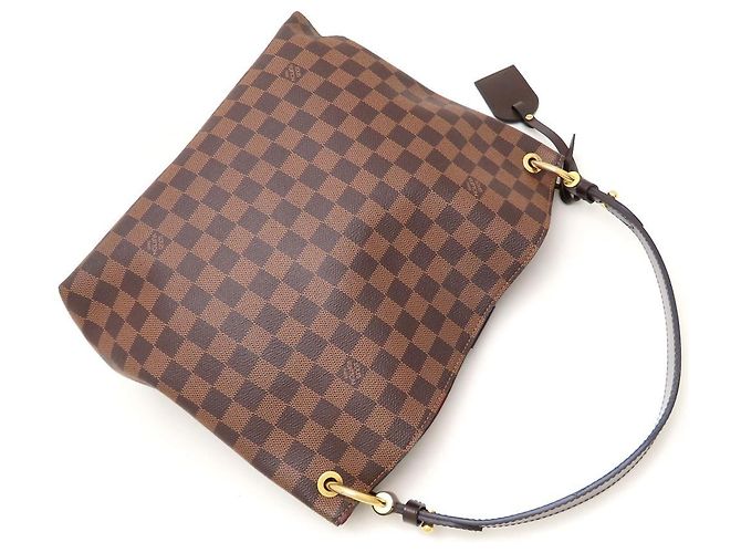 Borsa a Spalla Damier Graceful PM di Louis Vuitton Damier ebene - vista 4