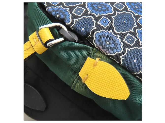 Sac bandoulière Prada Collection Printemps/Été 2018 Noir Multicolore - vue 17