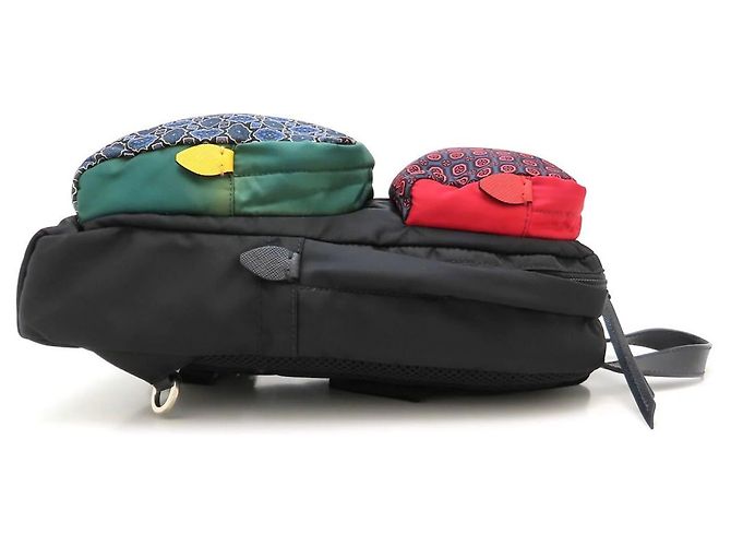 Sac bandoulière Prada Collection Printemps/Été 2018 Noir Multicolore - vue 3