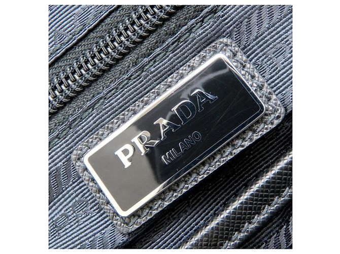 Sac bandoulière Prada Collection Printemps/Été 2018 Noir Multicolore - vue 7