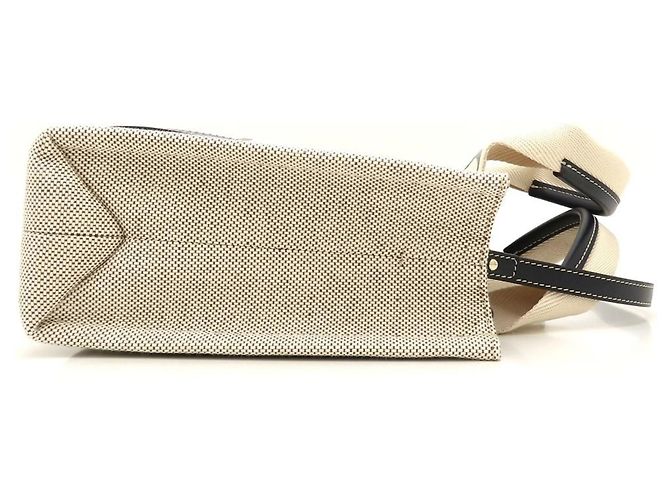 Chloé Borsa Tote Piccola Woody Bianco Blu - vista 3