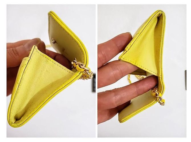 Chanel Matelasse Quilted Boy Yellow - view 10