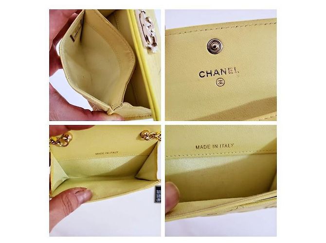 Chanel Matelasse Quilted Boy Yellow - view 11