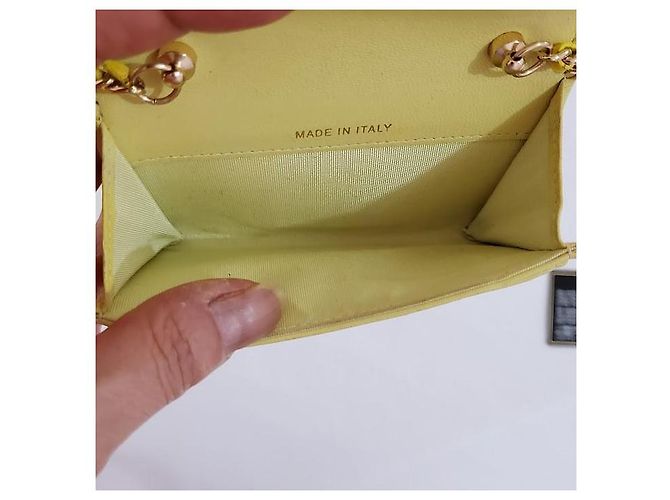 Chanel Matelasse Quilted Boy Yellow - view 13