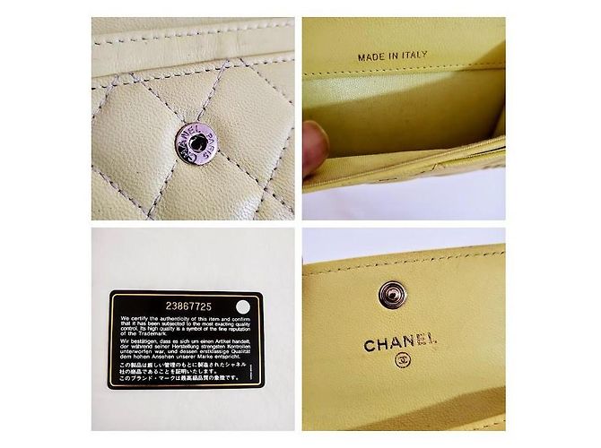 Chanel Matelasse Quilted Boy Yellow - view 5