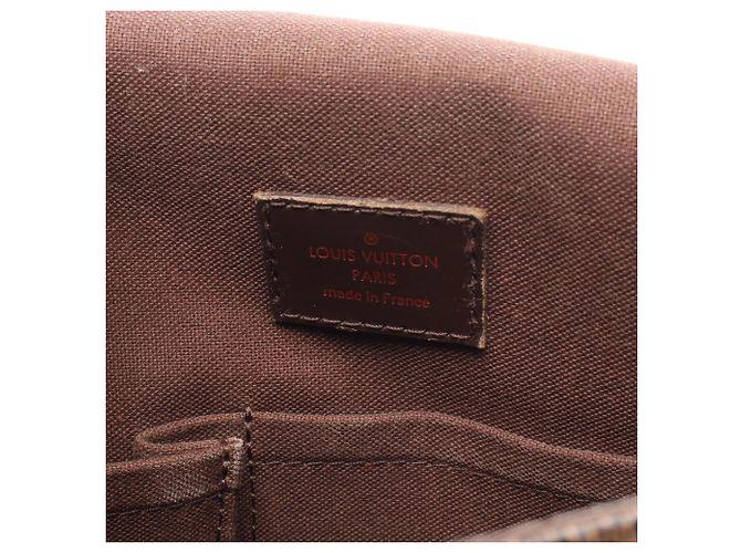 Borsa a Spalla Brooklyn PM Louis Vuitton Marrone Damier ebene - vista 4