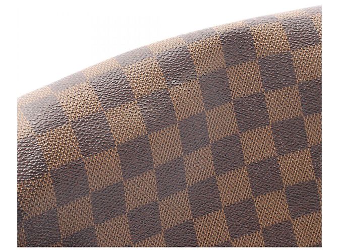 Borsa a Spalla Brooklyn PM Louis Vuitton Marrone Damier ebene - vista 6