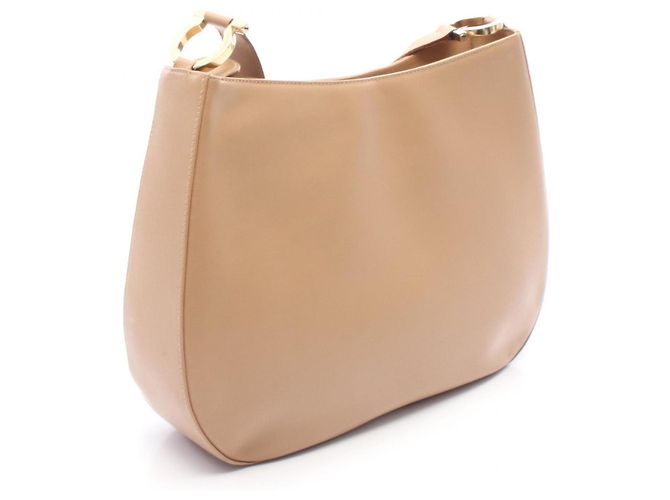 Borsa Gancini di Salvatore Ferragamo Beige - vista 2