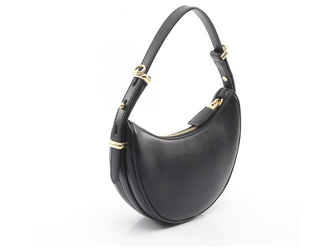 Borsa a mano in pelle di vitello morbida Prada Arke Nero - vista 2
