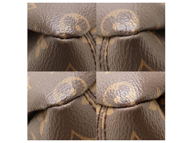 Borsa Tote Pallas 2 in 1 Monogramma Louis Vuitton Marrone D'oro - vista 5