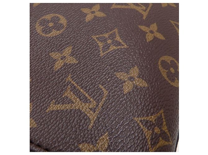 Borsa Tote Sac Plat PM Monogram Louis Vuitton Marrone - vista 5