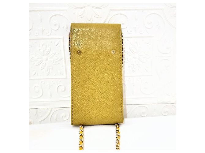 Chanel Timeless Sunglasses Case Yellow - view 12