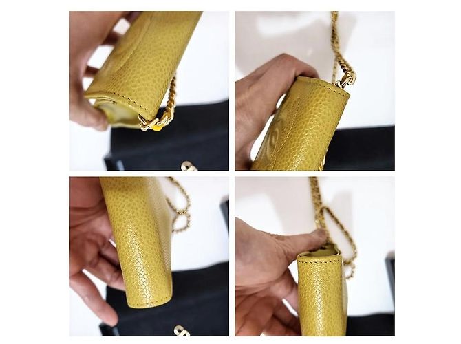 Chanel Timeless Sunglasses Case Yellow - view 8