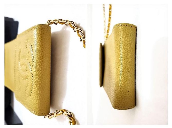 Chanel Timeless Sunglasses Case Yellow - view 9
