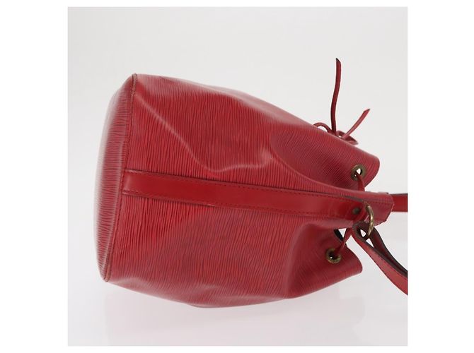 Noe Borsa Petit Noé in pelle Epi media Louis Vuitton Rosso - vista 3