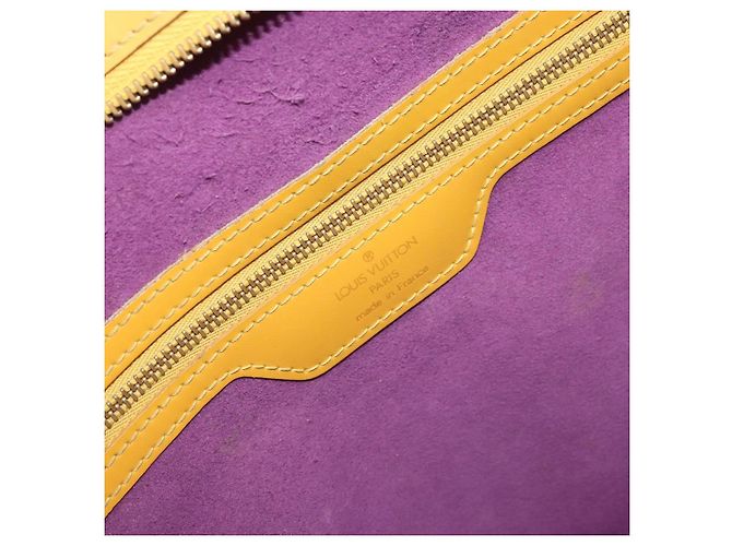 LOUIS VUITTON Borsa a Spalla Epi Saint Jacques Gialla M52269 Auth 168985 Giallo - vista 19