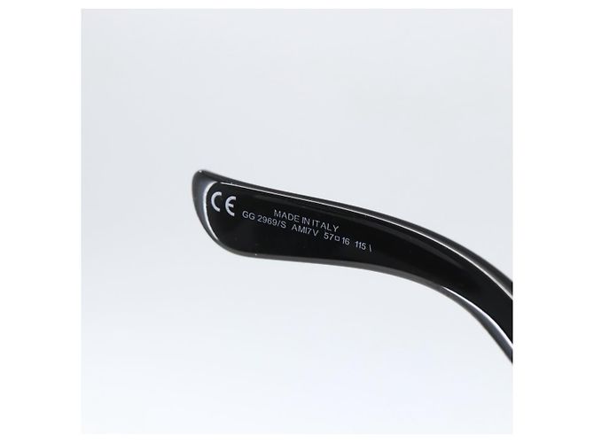 Gafas de sol GUCCI de plástico marrón Auth bs33337 Castaño - vista 10