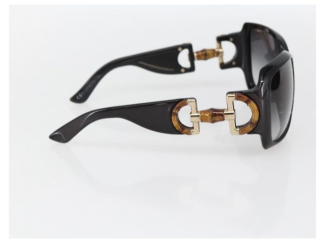 Gafas de sol GUCCI de plástico marrón Auth bs33337 Castaño - vista 4