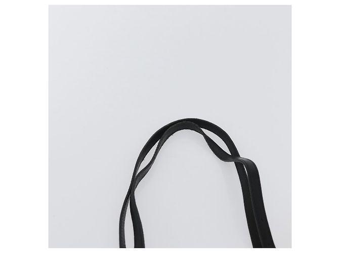 Borsa Tote in Pelle Nera e Oro Autentica BA10659 Jimmy Choo Nero D'oro - vista 8