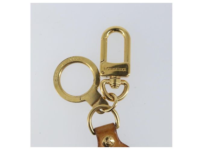 LOUIS VUITTON Takashi Murakami Schlüsselanhänger Panda Charm Leder M62637 Auth 172023 Beige - Ansicht 3