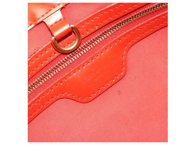 LOUIS VUITTON Borsa Wilshire PM Monogram Vernis Arancione Tramonto M93644 Auth BA10354 - vista 20