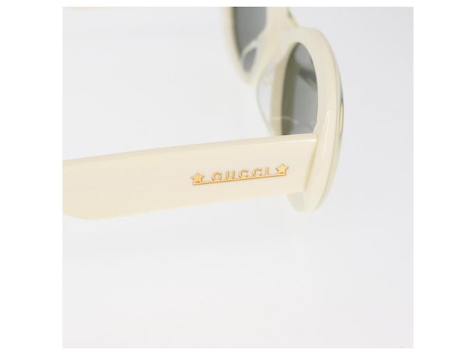 Gafas de sol GUCCI de plástico blancas Auth BA10540A Blanco - vista 7