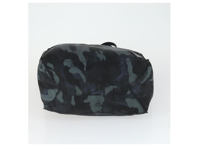 PRADA Borsa Tote Camouflage in Nylon Argento Auth 168538 - vista 9