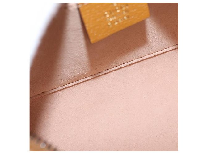 Borsa a Spalla Gucci Micro GG Supreme Disney PVC Beige Oro 602536 Auth 171854SAM D'oro - vista 18