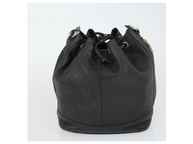 Bolsa de Ombro de Couro BALLY Burberrys 2 Peças Preta Auth ka2315 Preto - vista 11