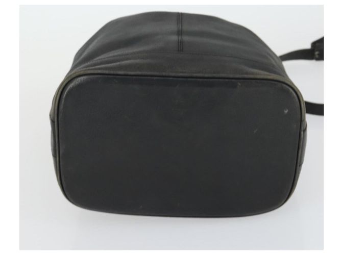 Bolsa de Ombro de Couro BALLY Burberrys 2 Peças Preta Auth ka2315 Preto - vista 15