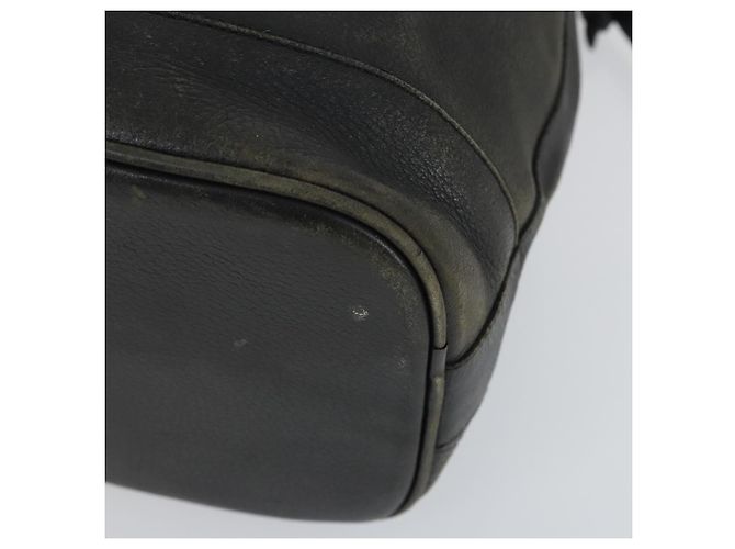 Bolsa de Ombro de Couro BALLY Burberrys 2 Peças Preta Auth ka2315 Preto - vista 16