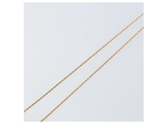 Collana in pietre colorate e strass Christian Dior metallo oro Auth am10778V D'oro - vista 5