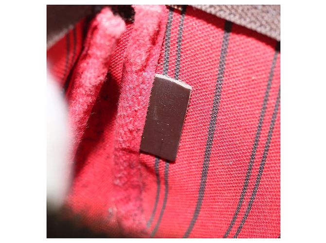 LOUIS VUITTON Mini Pochette Pouch Damier Ebene T&B N58011 Auth 171153 - vista 12