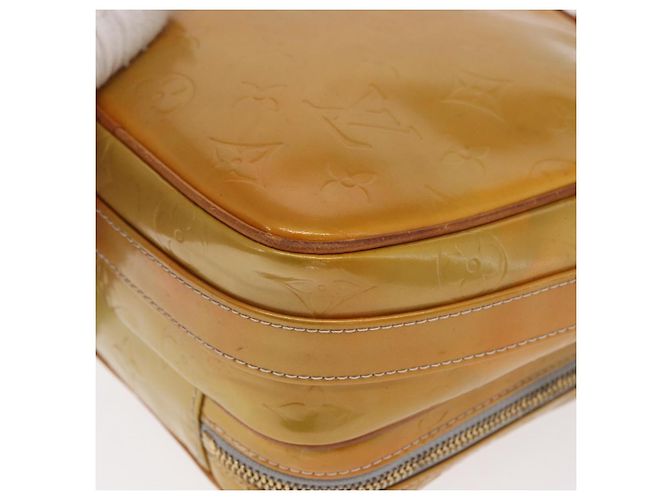 LOUIS VUITTON Borsa a spalla Wooster Monogram Vernis Grigio M91036 LV Auth 169718 - vista 13