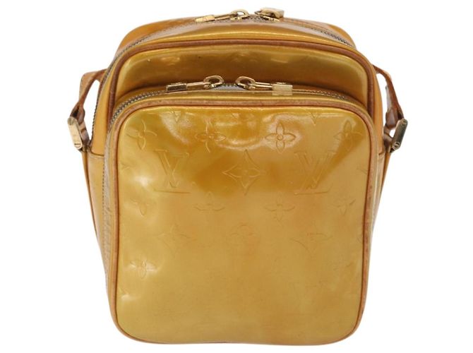 LOUIS VUITTON Borsa a spalla Wooster Monogram Vernis Grigio M91036 LV Auth 169718 - vista 2