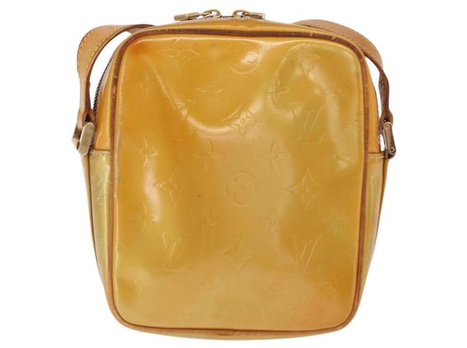 LOUIS VUITTON Borsa a spalla Wooster Monogram Vernis Grigio M91036 LV Auth 169718 - vista 3