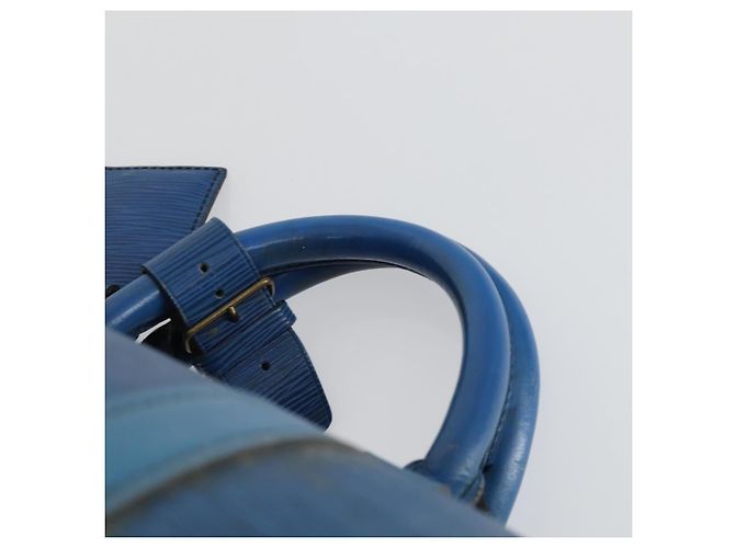 LOUIS VUITTON Epi Keepall 50 Borsa Boston Vintage Blu M42965 LV Auth 163435 - vista 8