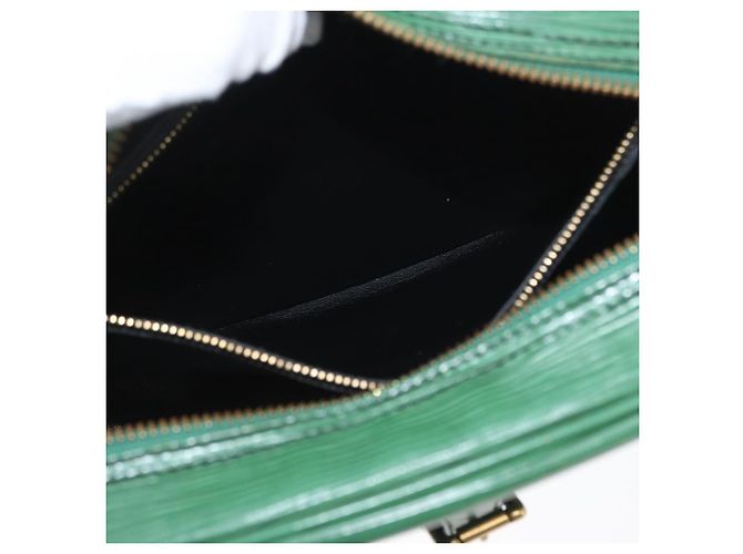 LOUIS VUITTON Borsa a Spalla Epi Jeune Fille MM Verde M52154 LV Auth 171885 - vista 23