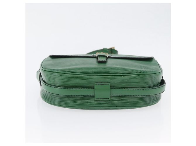 LOUIS VUITTON Borsa a Spalla Epi Jeune Fille MM Verde M52154 LV Auth 171885 - vista 5