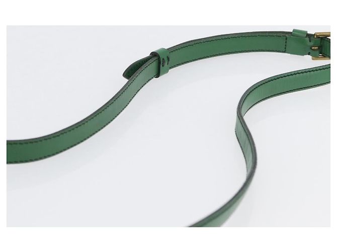 LOUIS VUITTON Borsa a Spalla Epi Jeune Fille MM Verde M52154 LV Auth 171885 - vista 8